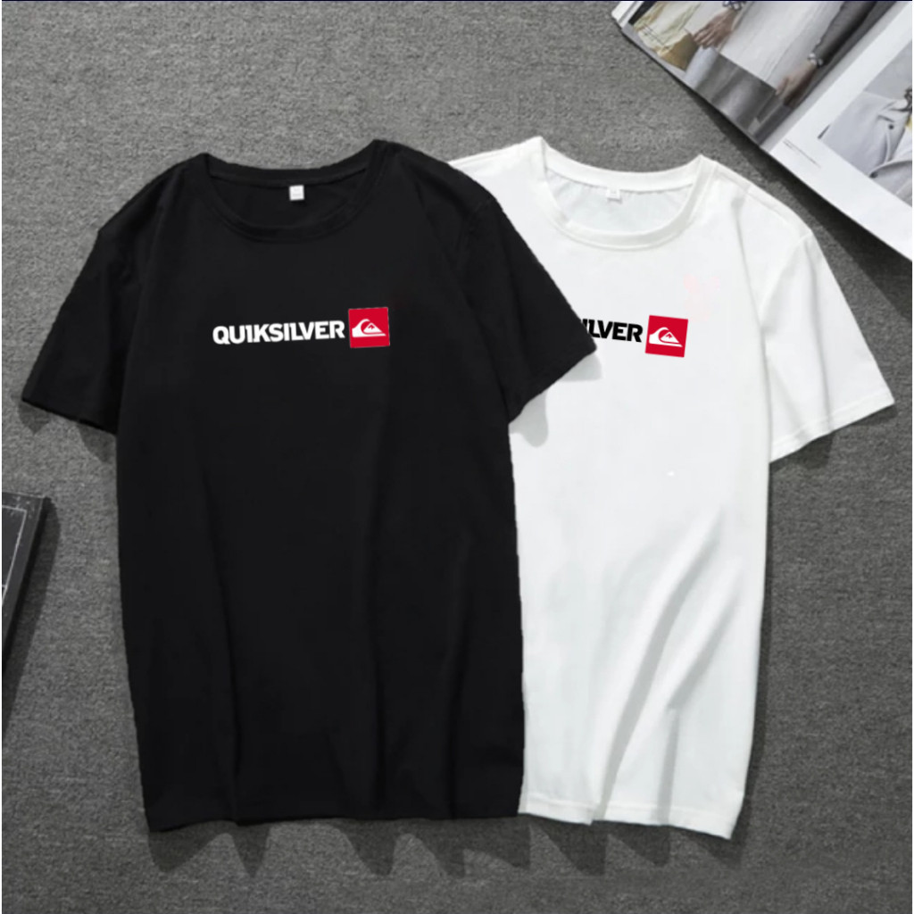 Kit 2 Camisetas Masculina QKSVR 100% Algodão Malha 30.1