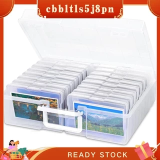Caixas De Armazenamento De Fotos Portáteis cbbltls5j8pn , Com 16 Compartimentos Internos , Capacidade De Até 1600 De 4 X