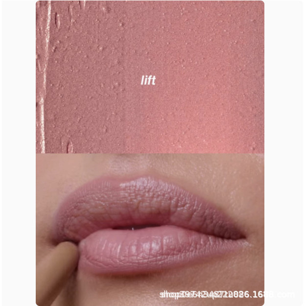 Lápis labial Rhode Hailey Peptide Lip Shape de duas pontas, suave