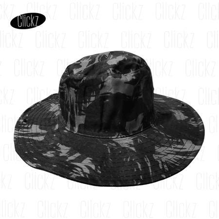 Chapéu Pescador Australiano Camuflado Exército C ...