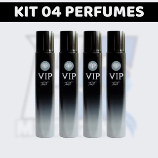 Kit 4 Perfumes Touti (Escolha as Fragrâncias Pelo Chat)