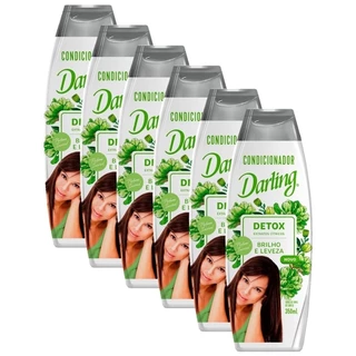 Condicionador Darling Detox 350ml - Embalagem com 6 Unidades em Oferta na Shopee