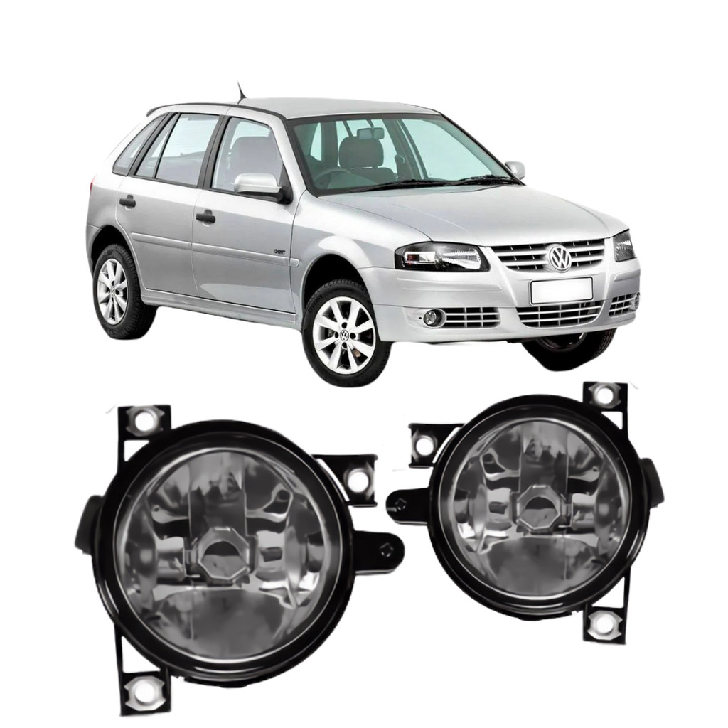 PAR FAROL MILHA VOLKSWAGEN GOL G4 2006 A 2014