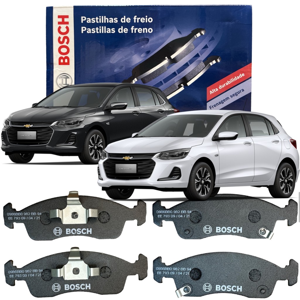 Pastilha de Freio Onix 2012 2013 2014 2015 2016 2017 2018 2019 ...