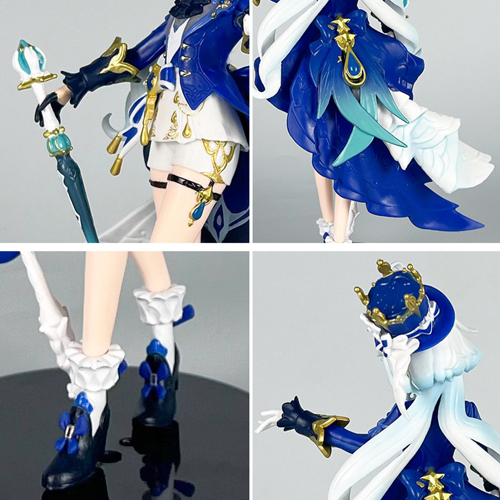 22cm Jogo de Mundo Aberto Genshin Impacto Furina Focalrs Água Deus
