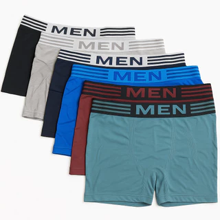 Kit Cuecas Boxers Masculina Adulto Microfibra Sem Costura Ótima Qualidade Premium Sortida Box