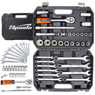 Jogo de Soquetes Sextavado Encaixe 1/2 Polegada com Estojo 32 Peças Sparta em Oferta na Shopee