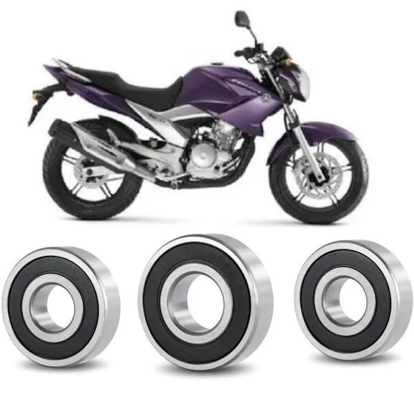 KIT ROLAMENTO RODA TRASEIRA YAMAHA FAZER250 TODAS