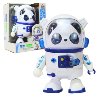 Brinquedo Robô Panda Dançarino com Som e Luzes 5302 Braskit