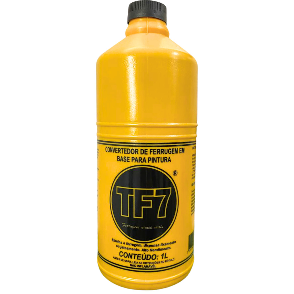 Convertedor Ferrugem Fundo Base Pintura 1L TF7 Removedor
