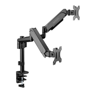 Suporte Articulado Para 2 Monitores Zinnia TMS 180 PRO, 17 Pol., a 32 Pol.Preto,ZNO-TMS180PRO-BL01