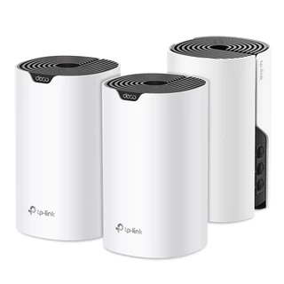 Kit 3 Roteadores Deco S7 Mesh Wi-Fi 5 Gigabit Dual-Band AC1900 TP-Link Bivolt