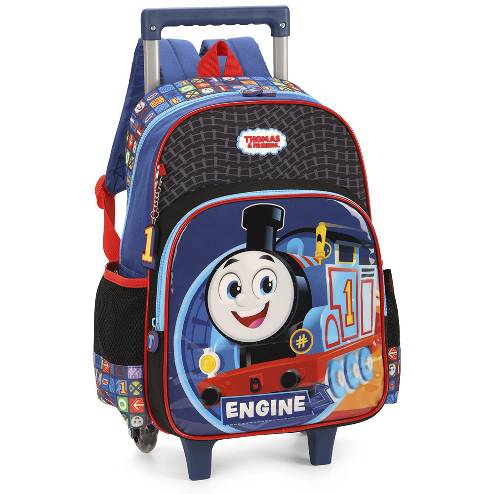 Mochila De Rodinhas Escolar Infantil Thomas e Seus Amigos | Shopee Brasil