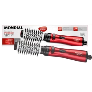 Escova Rotativa 3 Em 1 Mondial Infinity Keratin ER-11-KR 1000W Red - 127V
