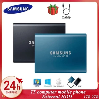 SAMSUNG T5 1TB-128TB Unidade SSD Externa De Estado Sólido Hd Portátil Rígido Adequado Para Desktop