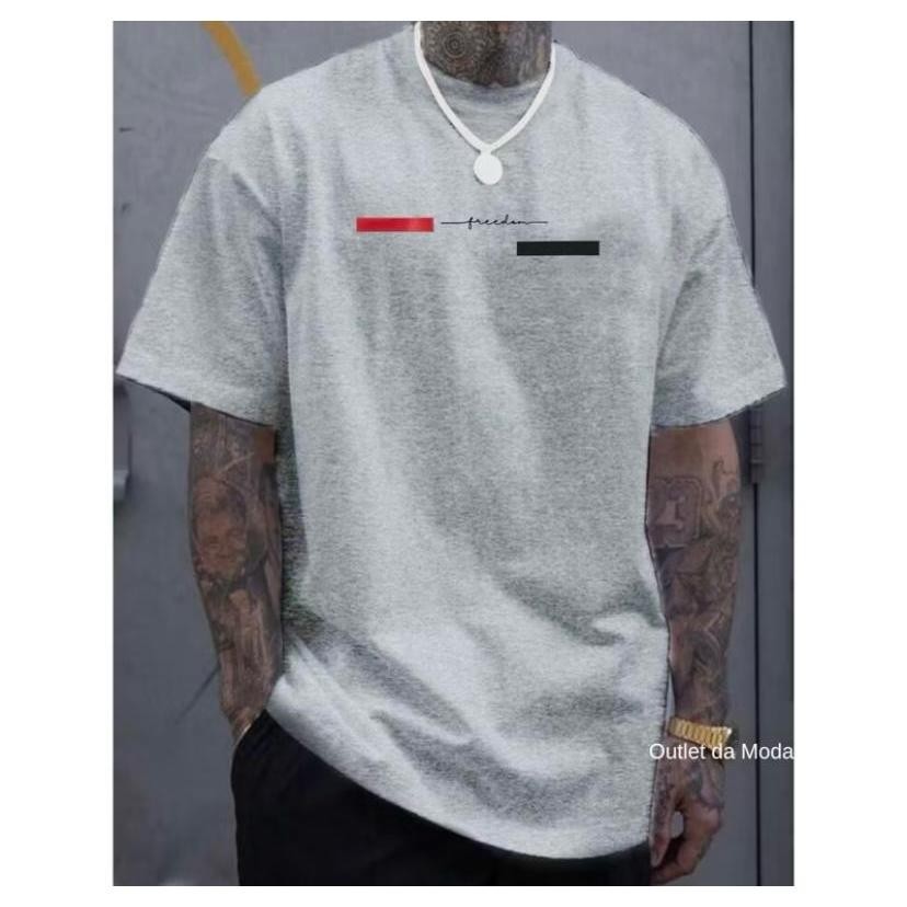 Camisa Masculina Lançamento 100% Algodão Freedom A Pronta Entrega