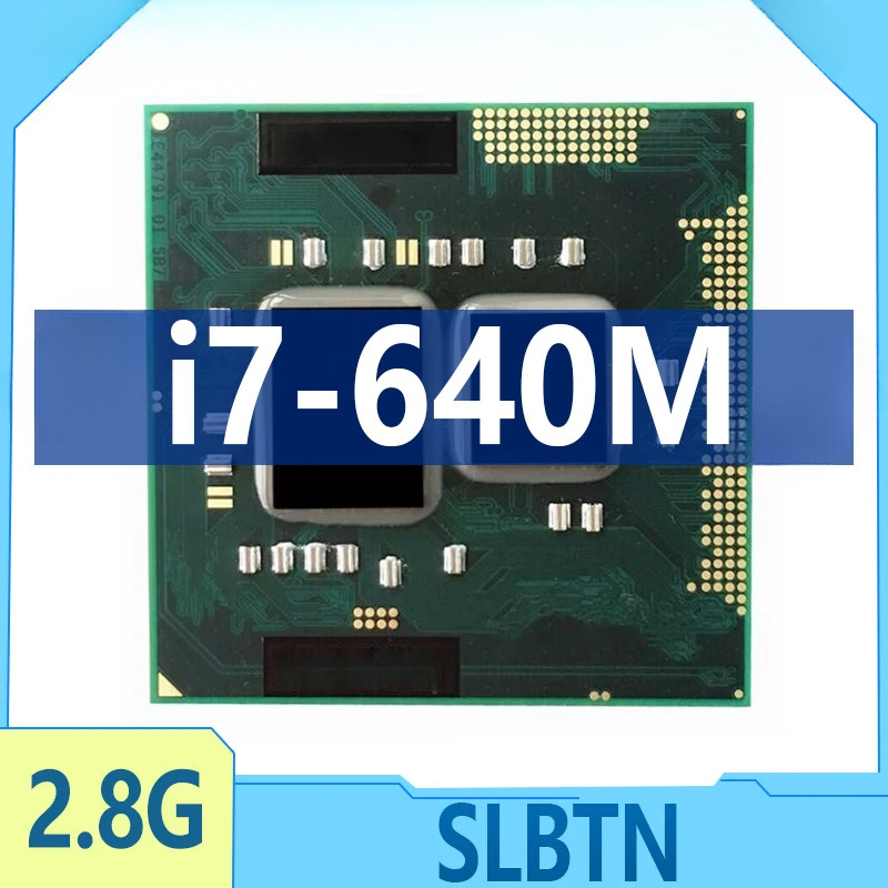 Core I7-640M I7 640M SLBTN 2.8 GHz Dual Core Processador Laptop CPU 4W ...