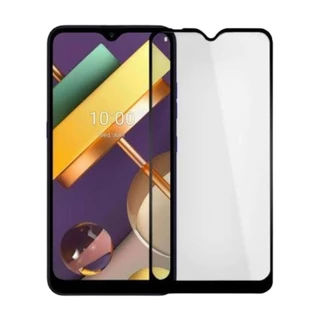 Película 3D Para Lg K22 Tela Toda Borda Preta