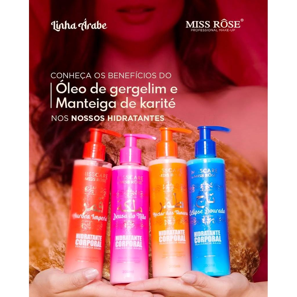 Creme Hidratante Corporal Miss Rosê | Shopee Brasil