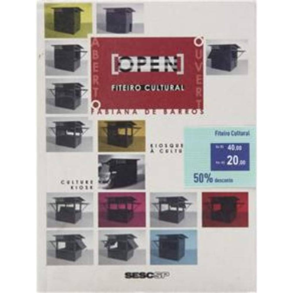 Aberto (Open) Ouver - Fiteiro Cultural autor - | Shopee Brasil