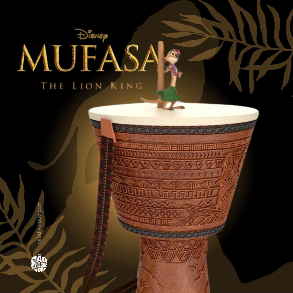 Copo e Balde Mufasa com Canudo Timão - Cinépolis