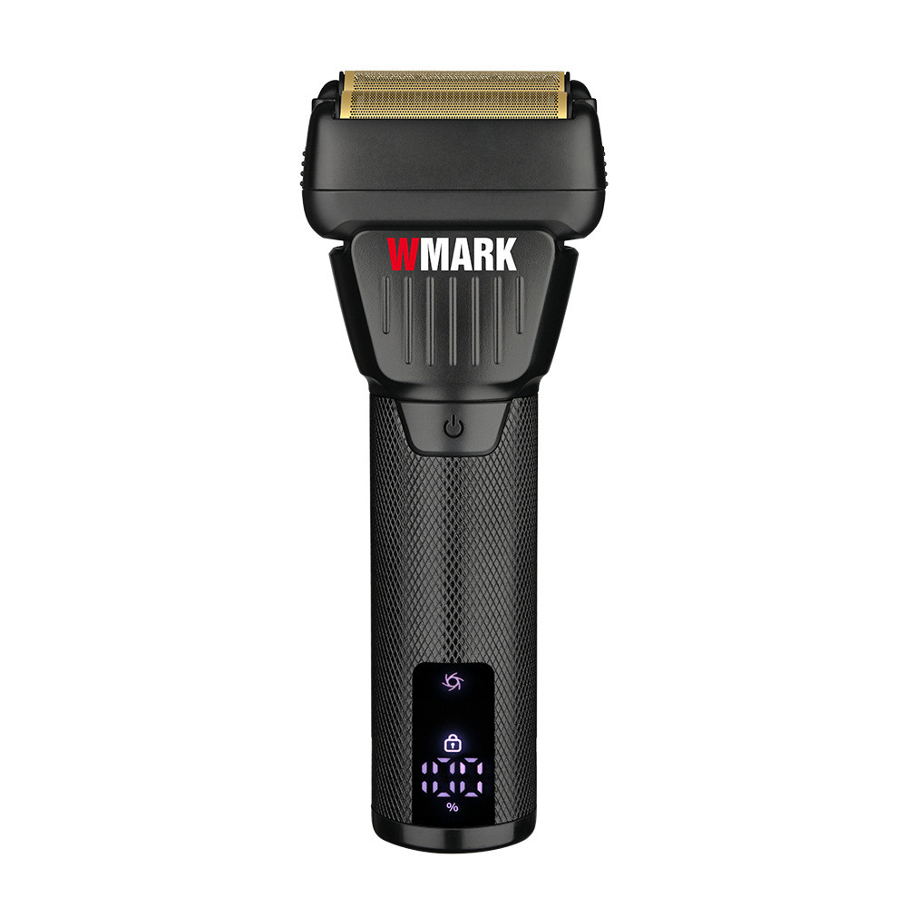 WMARK Novo Aço Inoxidável Gravado Titânio Banhado A Duas Lâminas