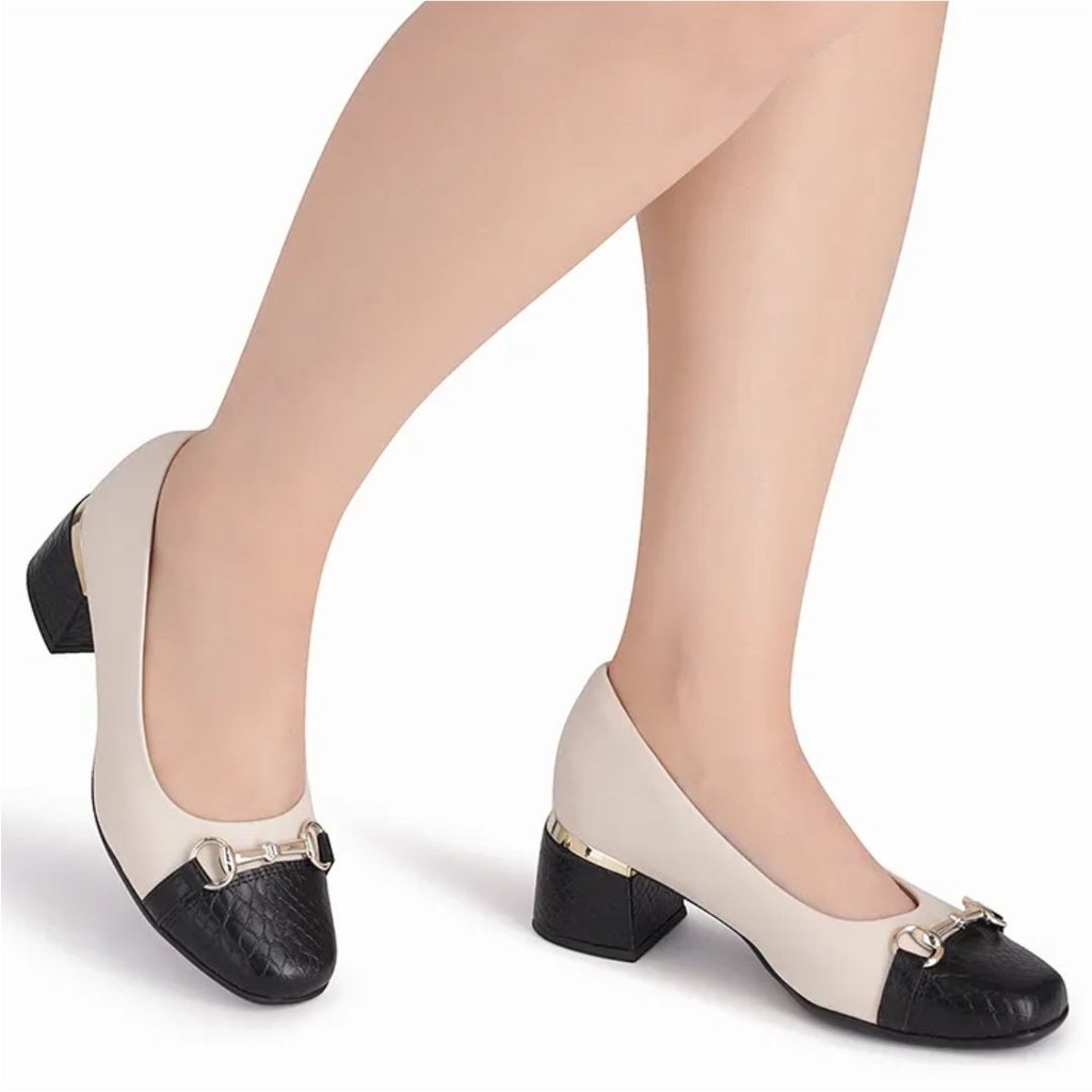 Sapato Scarpin Piccadilly Maxi Conforto Joanetes Salto Bloco