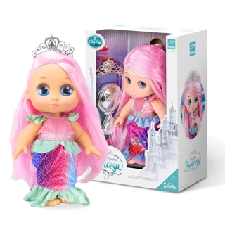 Boneca Minha Primeira Sereia Com Acessórios 5888 - Roma Brinquedos