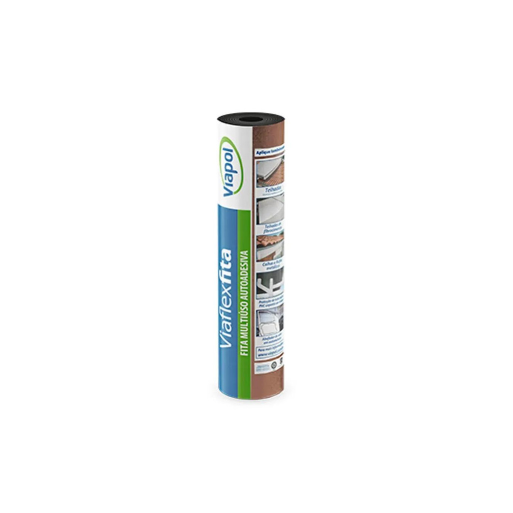 Fita Viaflex Sleeve 10m Viapol | Shopee Brasil