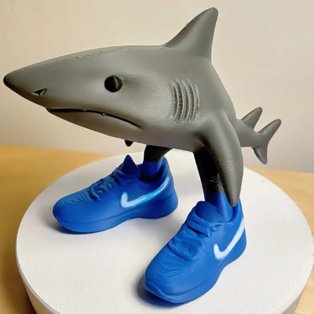 Figurines Italiennes Humoristiques - Lot De 8 Personnages (requin, Singe...), Inspirés Des Mèmes, Pour Enfants à Partir De 6 Ans