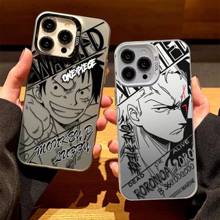 Capinha Capa Para POCO X6 Pro X5 F3 F6 Pro X3 NFC M6 M4 11 LITE POCO C75 C65 C40 Esboço de One Piece Avatar Luffy Capa