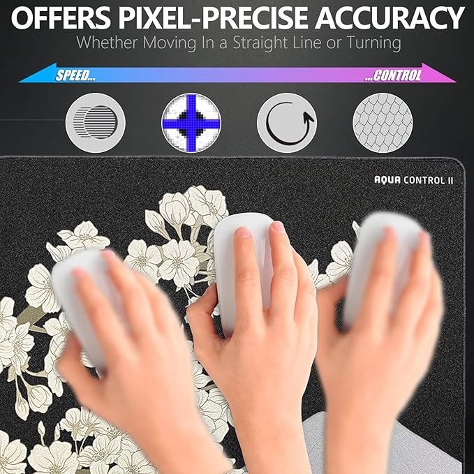 Mouse pad para jogos X-raypad Aqua Control 2 Sakura | Shopee Mouse pad para jogos X-raypad Aqua Control 2 Sakura | Shopee