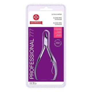 Alicate de Cutícula Mundial 777 Professional Inox em Oferta na Shopee