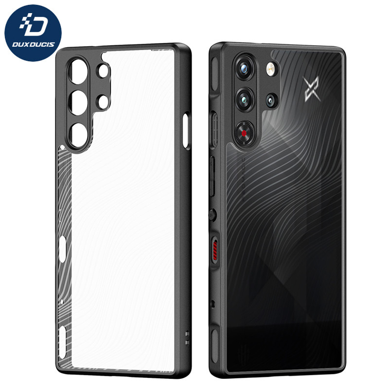 Custodia Posteriore In Metallo E Acrilico Per ZTE Nubia Red Magic 9/9S/10 (6.8")