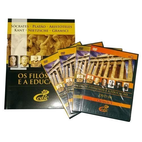 Coleção: Os Filósofos e a Educação I - Sócrates, Platão, Aristóteles, Kant, Nietzsche, Gramsci (Novo, Lacrado)