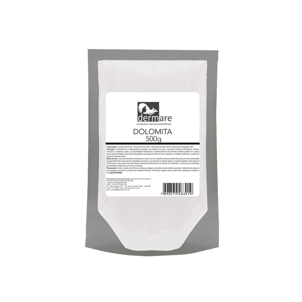 Dolomita Máscara de Porcelana 500g - Dermare