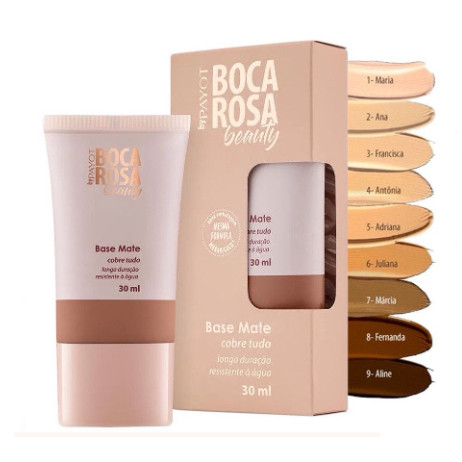 Boca Rosa Base Líquida Matte Perfect (Alta Cobertura) By Payot