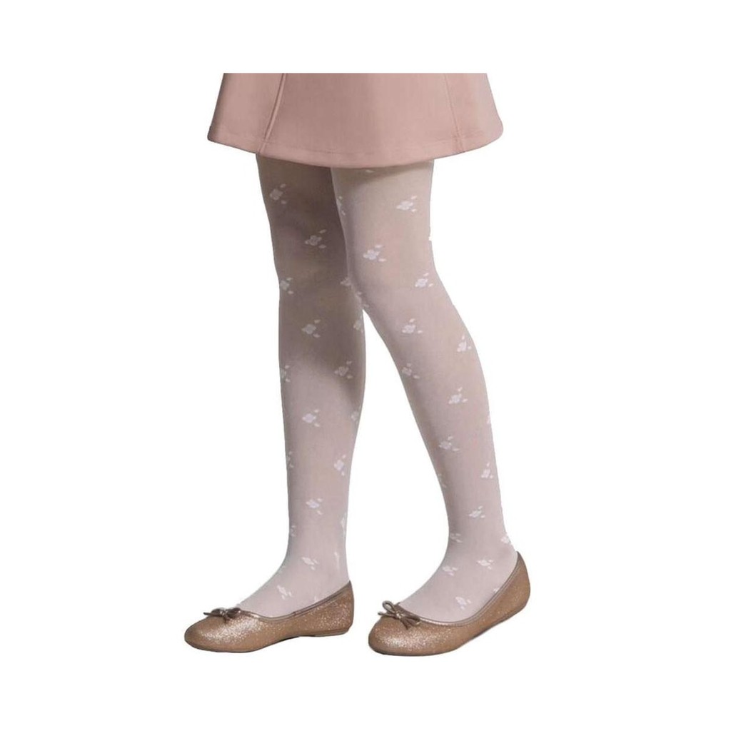 Meia Calca Infantil Estampada Fio 20 Fina - 9590 Branco | Shopee Brasil