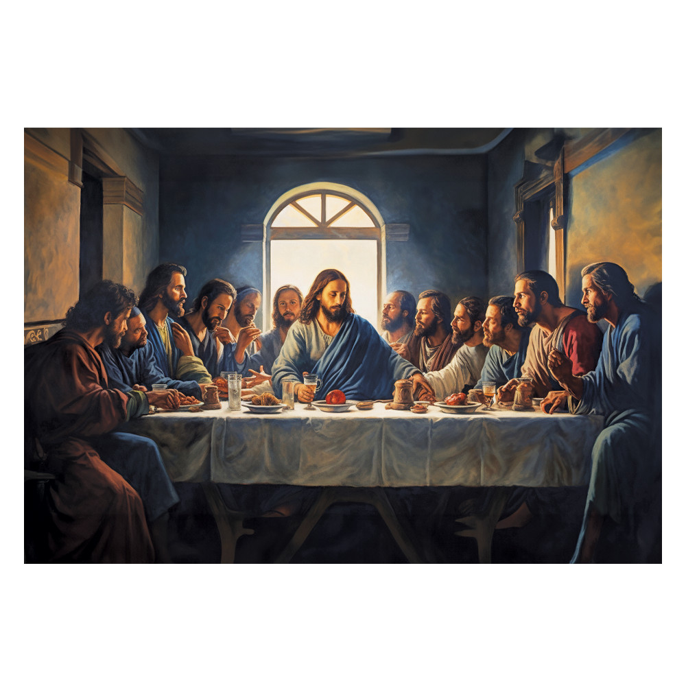 Quebra cabeça 2000 Peças Santa Ceia de Jesus GGB | Shopee Brasil