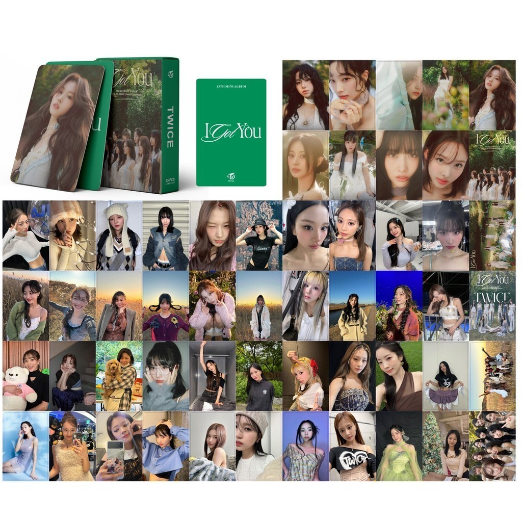 55pcs TWICE DIVE Lomo cards NAYEON NA the 2nd mini album With