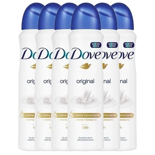 Desodorantes Dove Aerosol Women Original 150ml  - Kit com 6 Unidades em Oferta na Shopee
