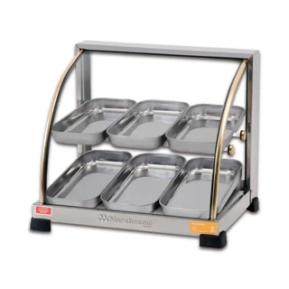 Estufa para Salgados 6 Bandejas Dupla Marchesoni Linha Ouro Inox 220V - EF.2.262 em Oferta na Shopee