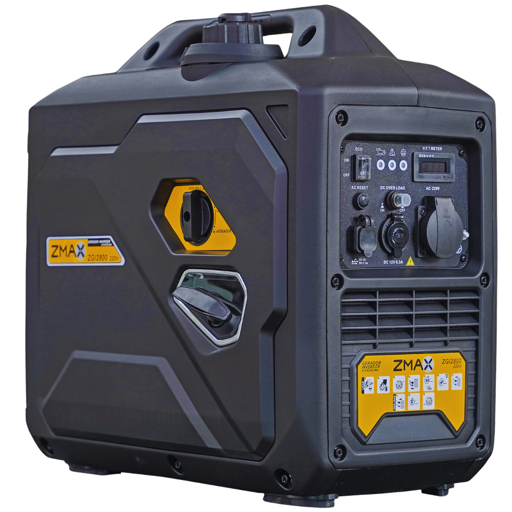 Gerador Gasolina Zgi-2800 2,8kva Inversor Digital 220v Zmax