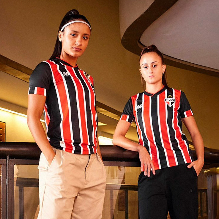 Camisa da equipa de futebol 2024 Sao Paulo II SBL Feminina