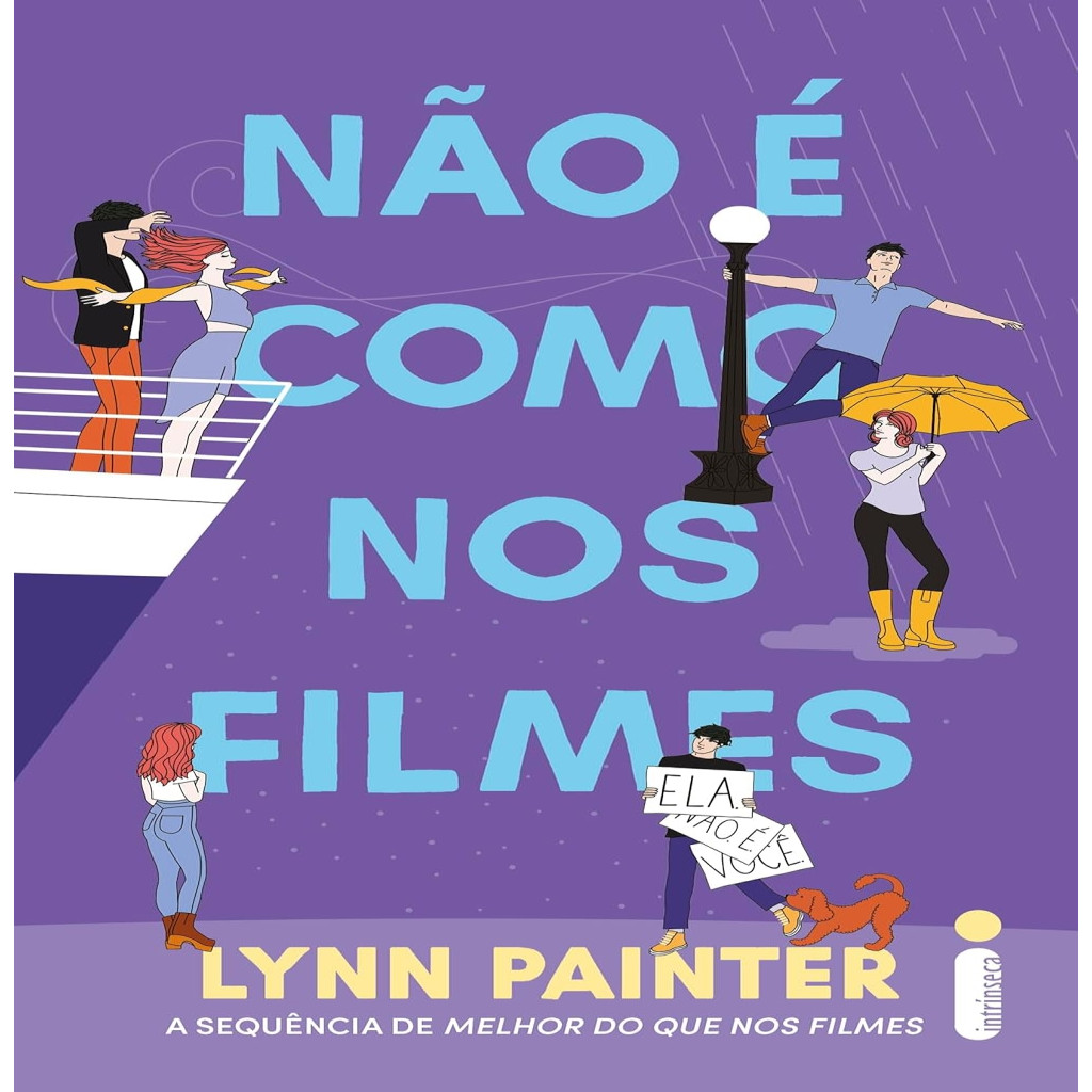 Não é Como Nos Filmes autor Lynn Painter | Shopee Brasil