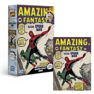 Quebra Cabeça 500 Peças Nano Spider Man Primeira Apariçao Hq - Toyster