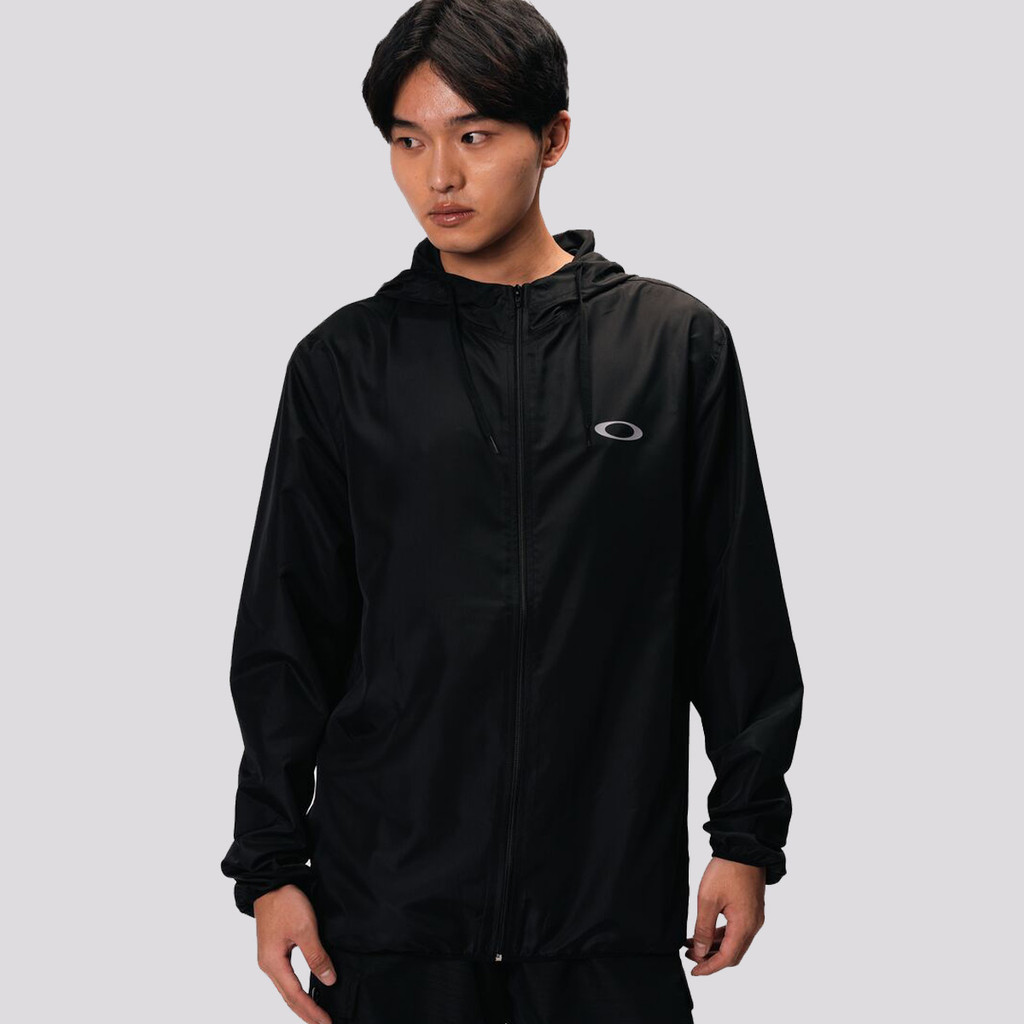 Jaqueta Oakley Essential Windbreaker Preta | Shopee Brasil