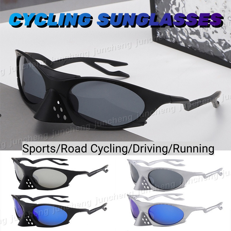 Novo Ciclismo Óculos De Sol Para Homens Mulheres Ao Ar Livre Motocicleta Esportes Correndo Condução Bicicleta Anti Radia