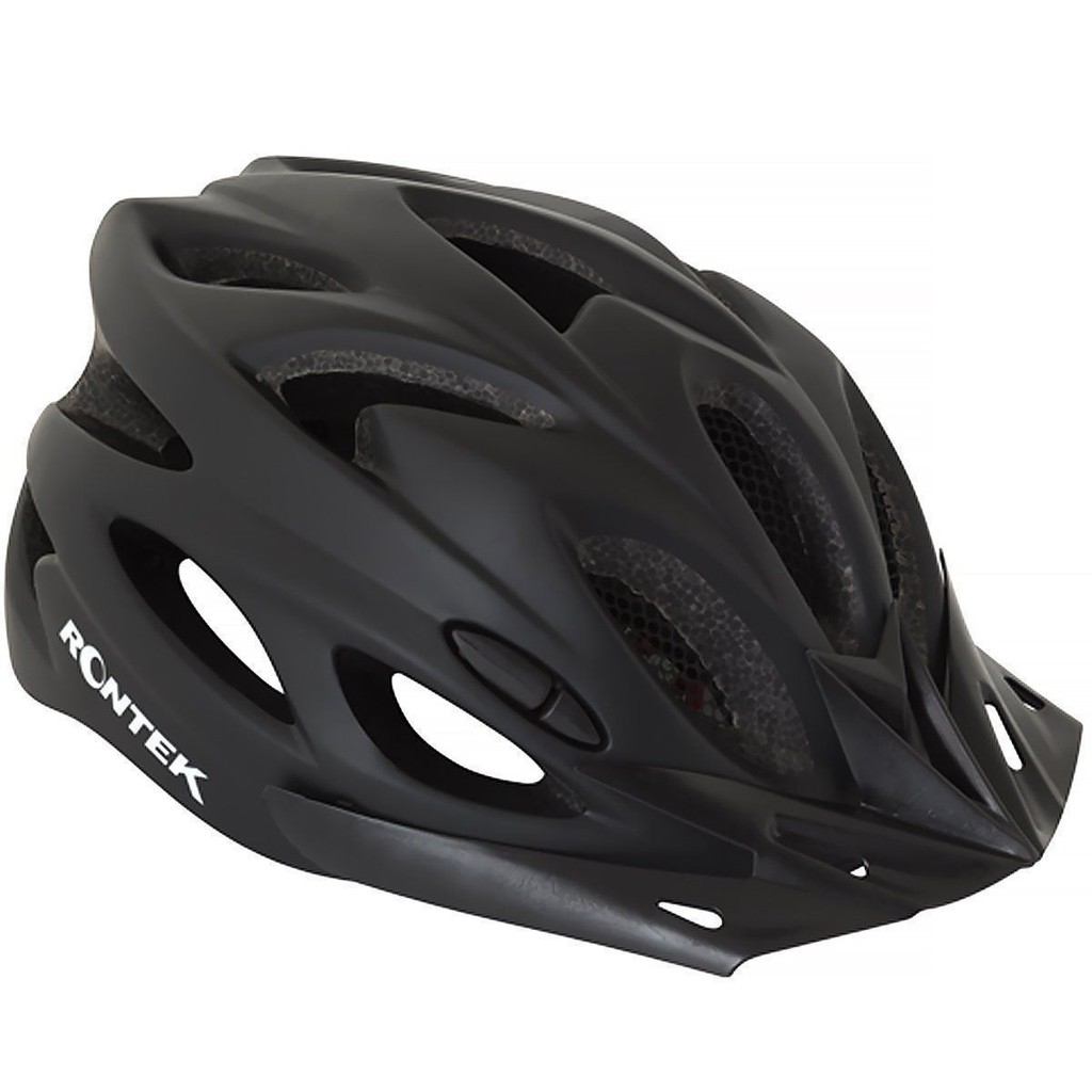 Capacete de Ciclismo Rontek RT-58 Led Preto | Shopee Brasil