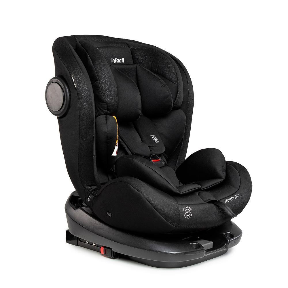 Cadeirinha de Carro Mundi Isofix 360º Preto - Infanti | Shopee Brasil